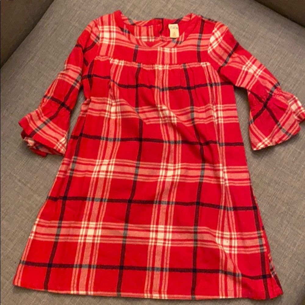 Harper Canyon plaid dress 5T from Nordstrom - cute